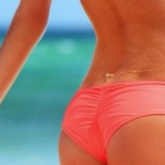 victoria secret bikini bottoms coral orange 🍊 XS - Picture 3 of 8